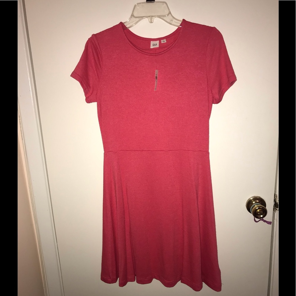 Gap dress Peach/Pink gorgeous color -size small.